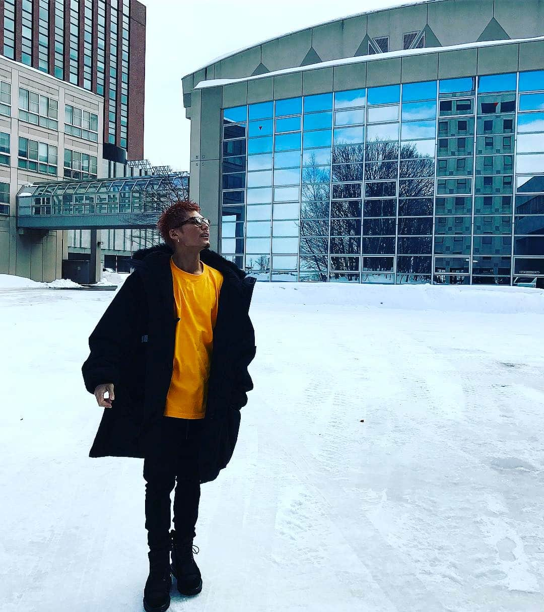 SHOKICHIさんのインスタグラム写真 - (SHOKICHIInstagram)「SIU  #札幌国際大学 #母校 #stv」2月28日 13時29分 - exxxile_shokichi