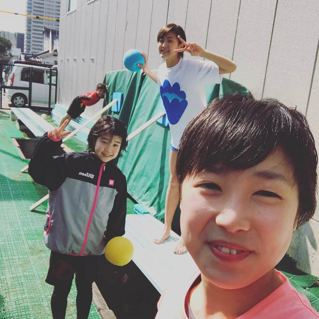 荒井祭里さんのインスタグラム写真 - (荒井祭里Instagram)「お昼休み！ #お昼#みんなめっちゃ元気#いぶちゃん#りくと#なお#まつり」3月4日 13時27分 - _matsubokkuri_