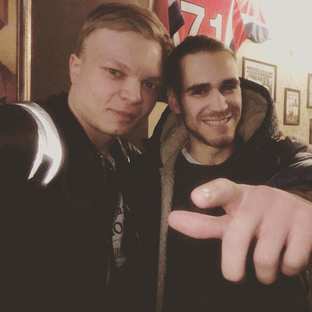 ユーリ・ブラセンコのインスタグラム：「Отлично посидели c братаном. Заряжены и готовы ! :D#TrustTheProcess」