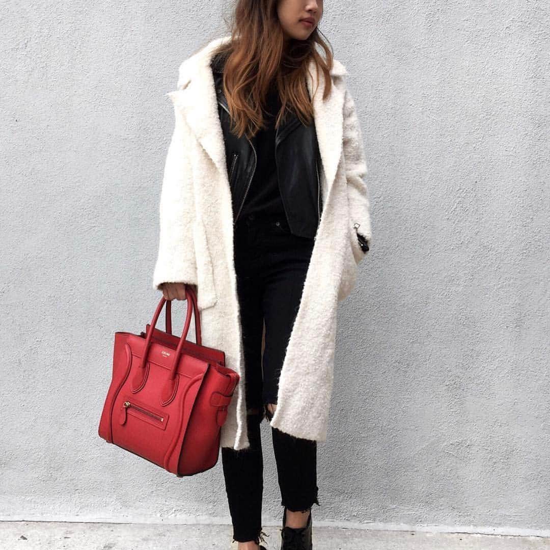 ペーパーデニム&クロスのインスタグラム：「Street style from @theanatomyoffashion」