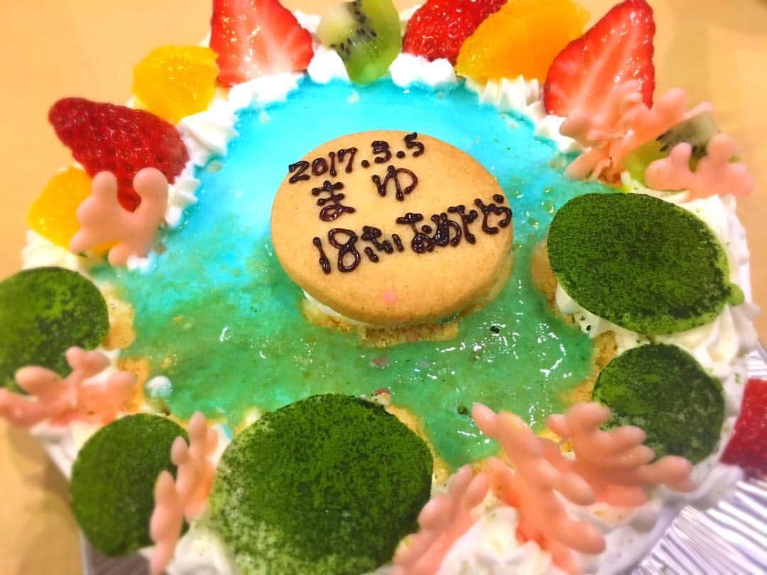 門田茉優のインスタグラム：「今日3月5日で18歳になりました💕 生誕祭ありがとう😊最高でした！ #birthday #18」