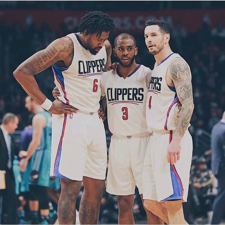 deandrejordan6のインスタグラム：「Going to need everything to beat the Celtics 😈」