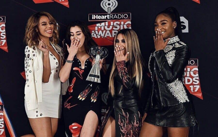 フィフス・ハーモニーのインスタグラム：「The face you make when you find out you won #BestMusicVideo at #iHeartAwards ❤ Thank you all!! @tydollasign #BestCover #BestFanArmy」