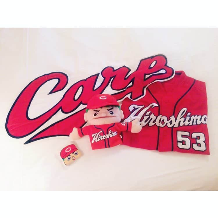 古田ちさこさんのインスタグラム写真 - (古田ちさこInstagram)「#carp #カープ坊や #カープタオル #戸田隆矢 投手 #ビジユニ  #カープグッズ #広島東洋カープ」3月7日 23時53分 - chisakofuruta