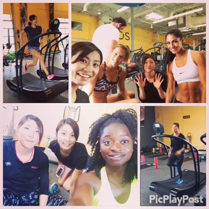 木村文子のインスタグラム：「Regen day😌☀ International woman's day🙋💕 @sekonodoka @hafsakamara @joeyduck1 @allisonstokke  #internationalwomensday #usa #england #japan #sierraleone #altis #regen #recovery #curve  #国際女性デー #アメリカ #イギリス #日本#シエラレオネ #リカバリー #世古ちゃん #テンション高め #ダブルピース #✌️」