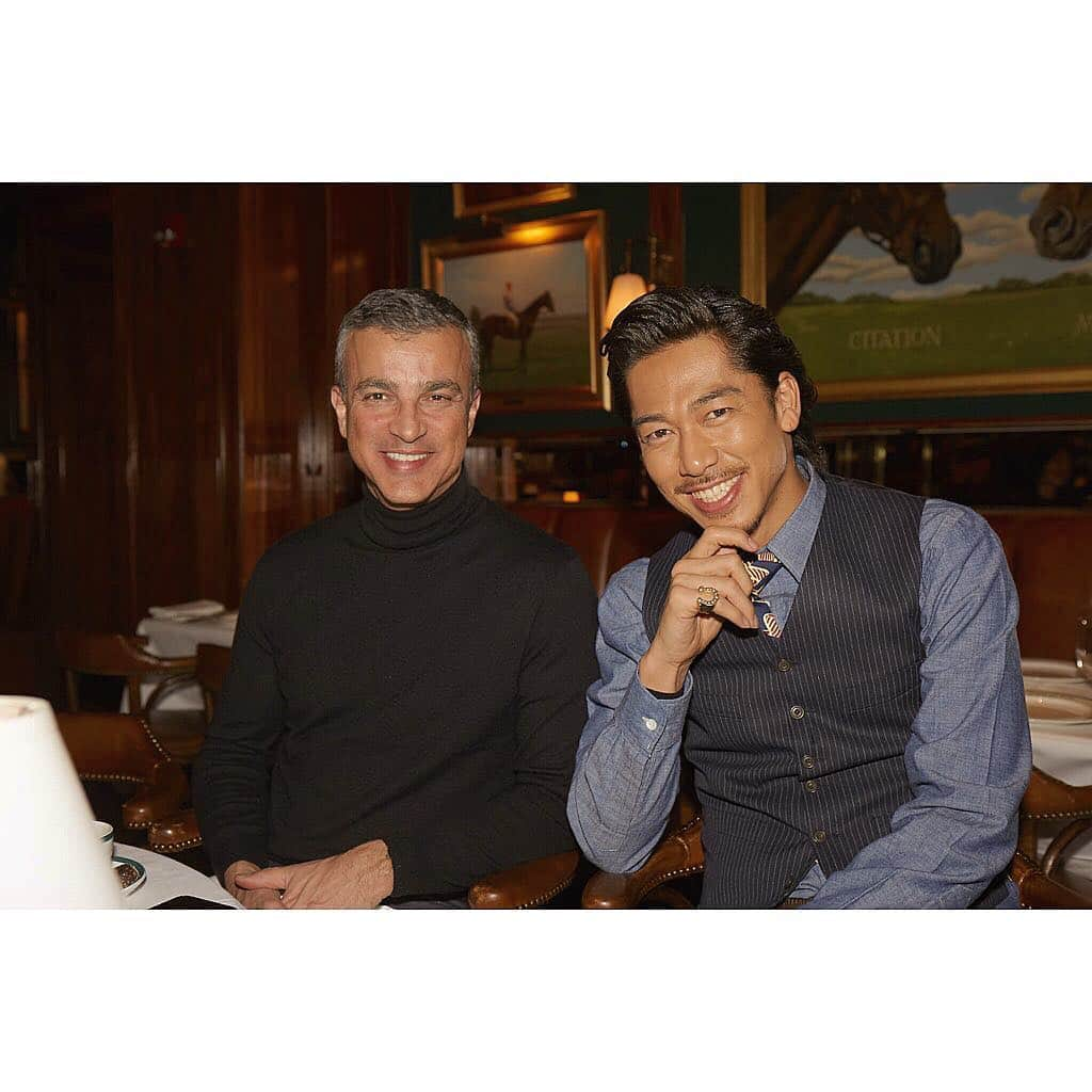 AKIRAさんのインスタグラム写真 - (AKIRAInstagram)「dinner🍴  RL Japan President: ”Alessandro Raniolo”  Thank you🙏✨ Photo:@kentarominato1980」3月9日 21時02分 - exileakira_official