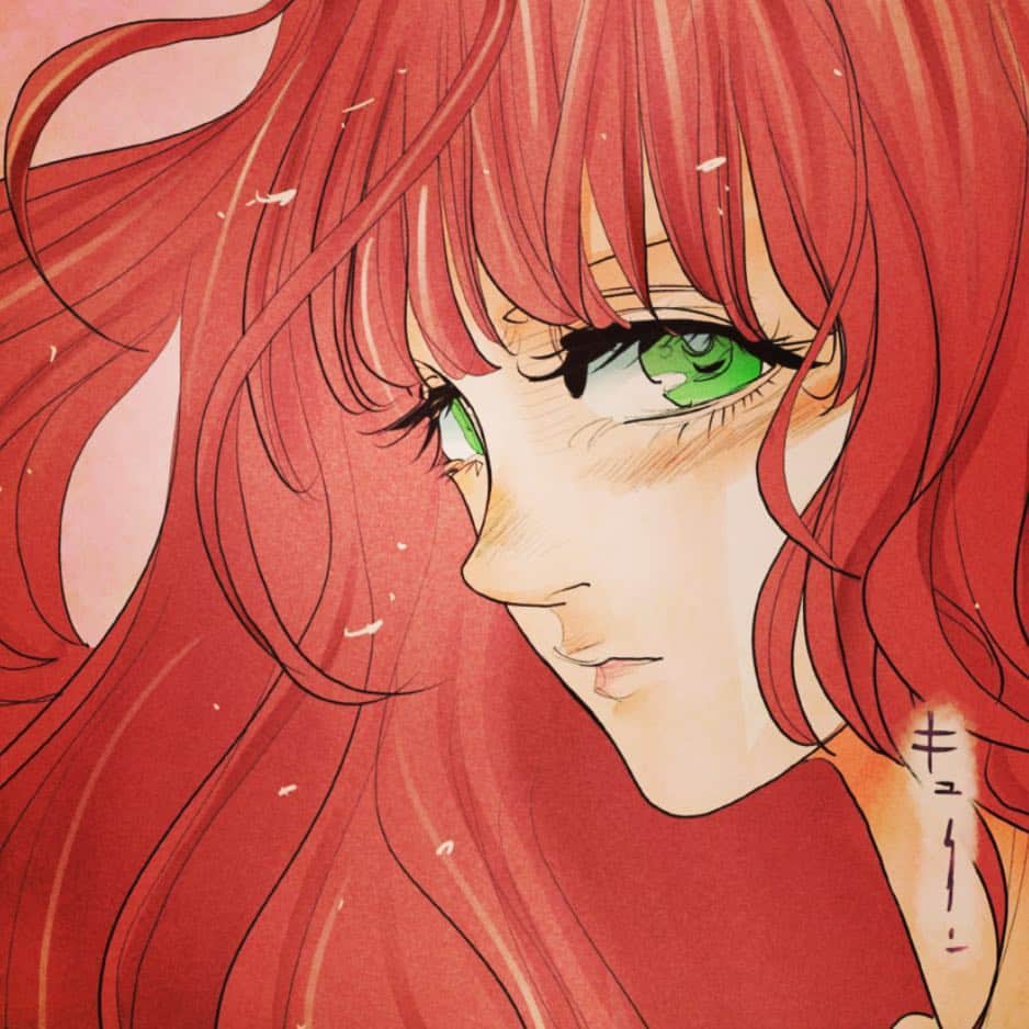 曽田正人のインスタグラム：「少女がときめいたのは、決して振り向いてくれない幼馴染。  #漫画 #manga #テンプリズム #thetenthprism #曽田正人 #masahitosoda #comic #art #illustration」
