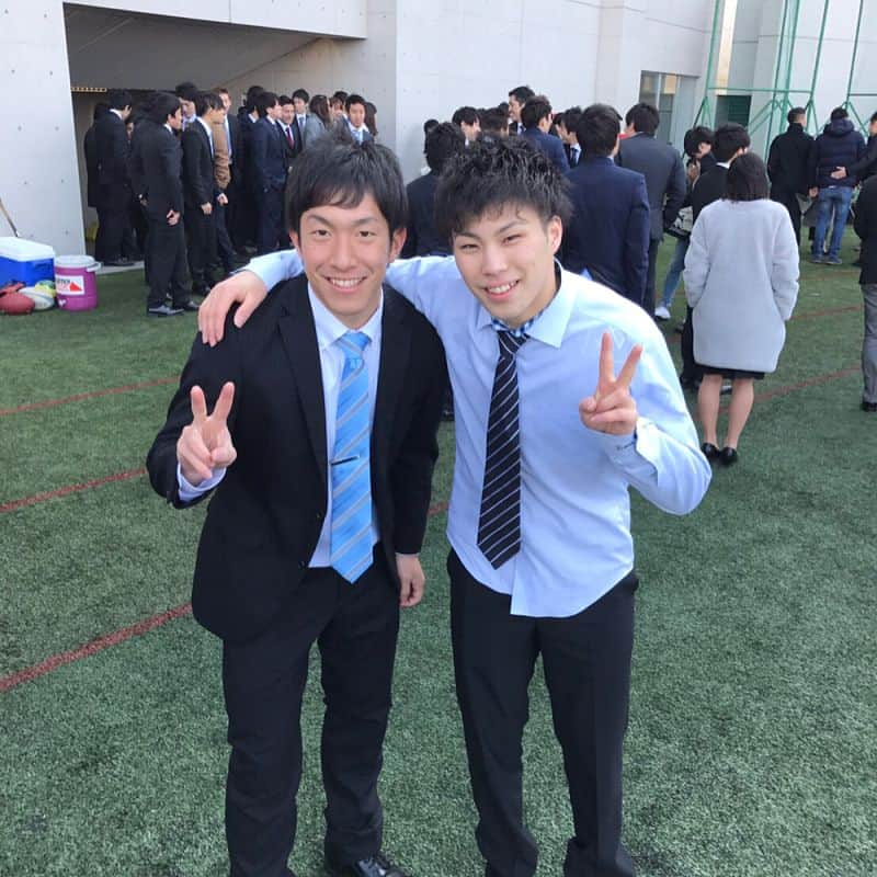 山本智大さんのインスタグラム写真 - (山本智大Instagram)「日本体育大学卒業しました！ 後輩達ついてきてくれてありがとう！ 活躍を期待しています 武田和貴、、、 最後の最後まで良い思い出をありがとう。笑 そしてさようなら」3月10日 19時20分 - tomohiro_yamamoto