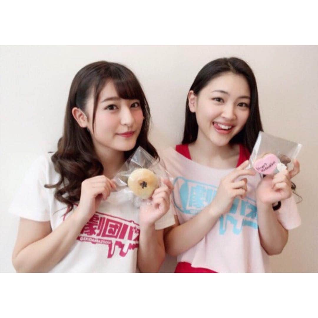 今野鮎莉さんのインスタグラム写真 - (今野鮎莉Instagram)「愛ちゃんがアイシングクッキーくれたから、  私もあんぱんをあげました♡(照)」3月13日 3時18分 - ayurikonno