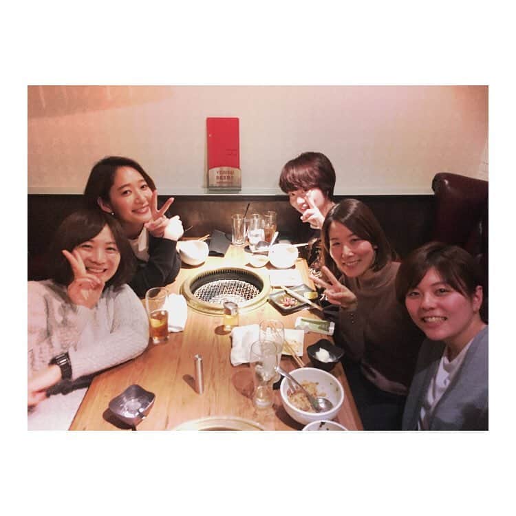 吉田明世さんのインスタグラム写真 - (吉田明世Instagram)「同期と焼肉☻ なんとも言えない安心感です。 #TBS同期 #2011入社 #食い散らかしててすみませんっ」3月15日 22時21分 - akiyo0414