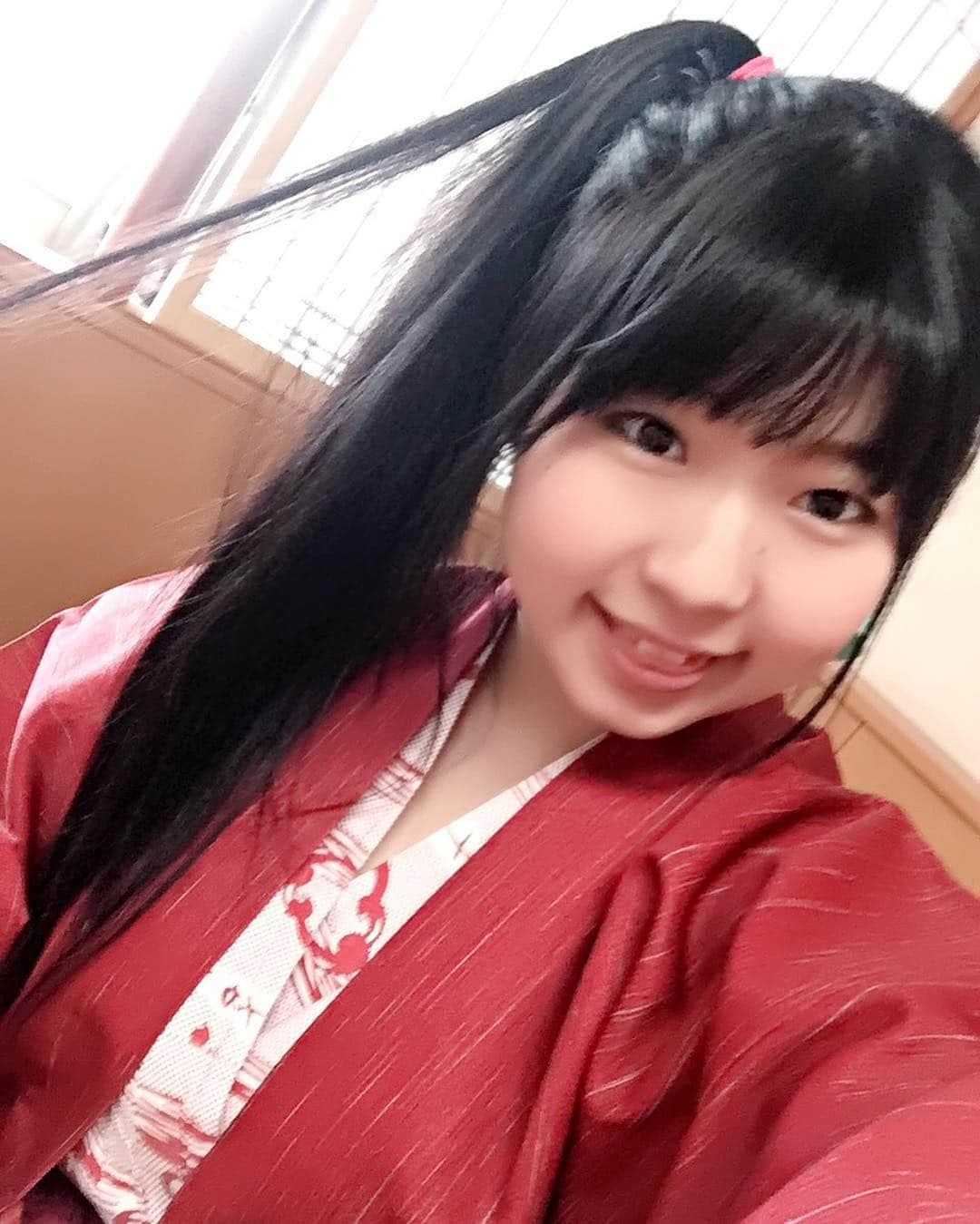 森村さきのインスタグラム：「三日月🌙到着😊💕これから、リハです＾＾♡ ✨ニコ生✨閃乱カグラ 22：00〜24：30 （生放送）」