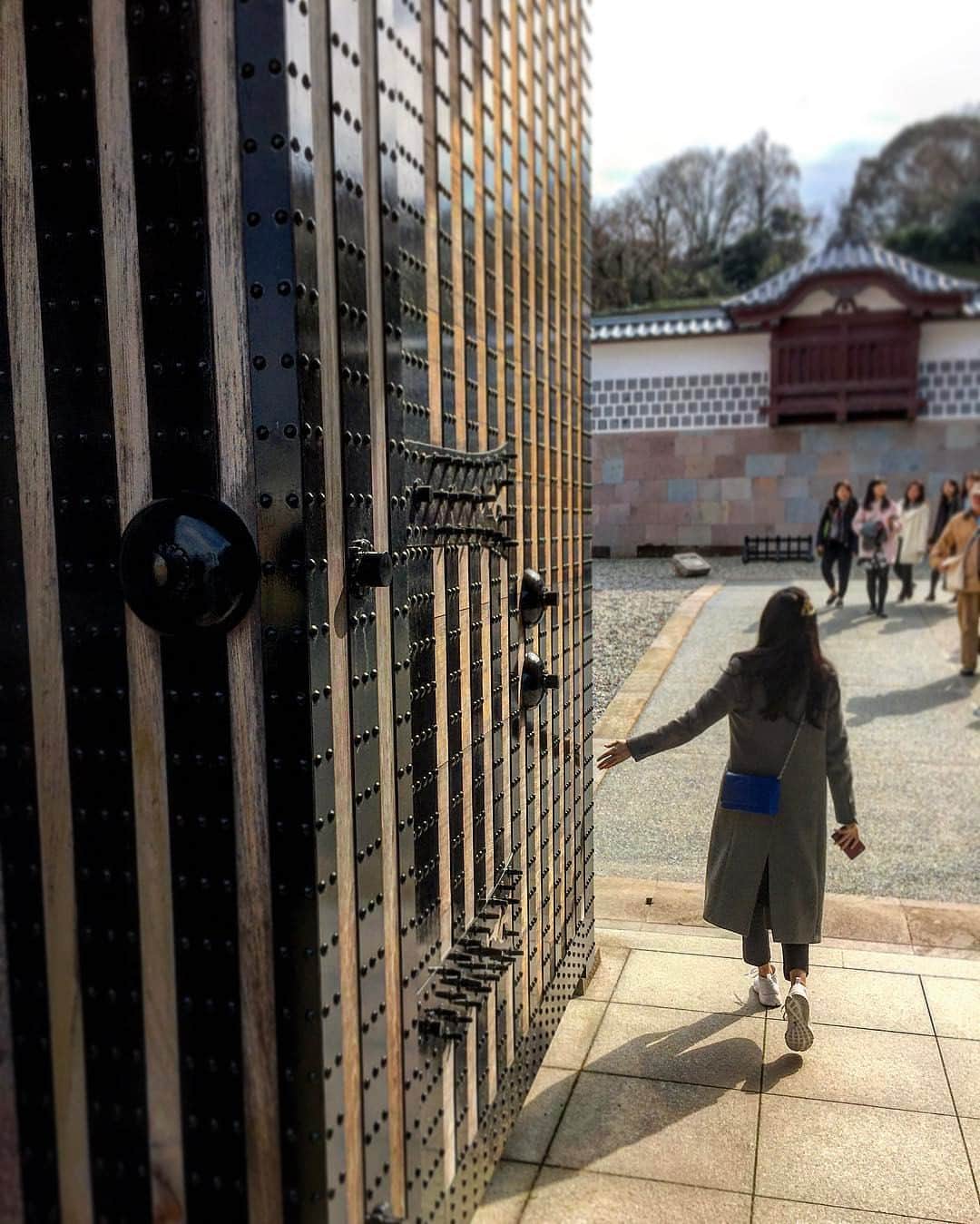 吉田愛璃のインスタグラム：「✨✨🏯🏯🏯✨✨ #金沢城  #石川県金沢市  #japan」