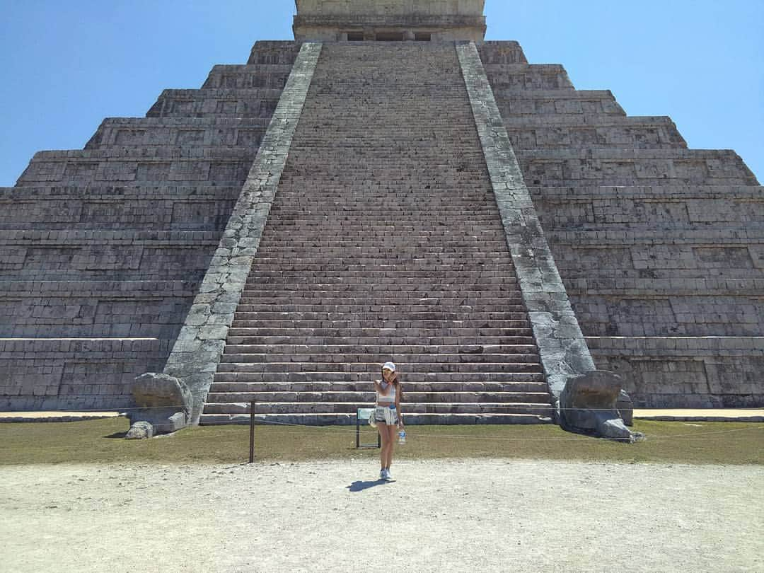 ルーキタエのインスタグラム：「XICHEN ITZA🌜🌞」