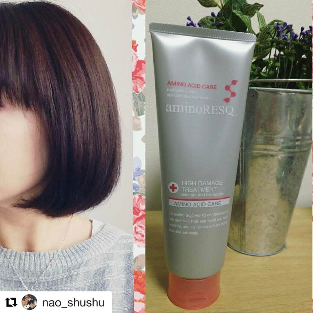 アミノレスキューさんのインスタグラム写真 - (アミノレスキューInstagram)「#Repost @nao_shushu with @repostapp ・・・ * アミノレスキューのトリートメント めちゃ神でした✨✨✨ #アミノレスキュー #ハイダメージトリートメント#くせ毛#ダメージひどい髪#すっごい#まとまる  今日は長男の卒業式🌸 ホントに親子で色んなこと乗り越えてたくさん考えさせられた3年間でした。 最後の最後まで不器用な長男だったけど、たくさんの人たちに支えられて幸せ者です😂 無事卒業出来て良かった㊗」3月18日 15時40分 - aminoresq.official