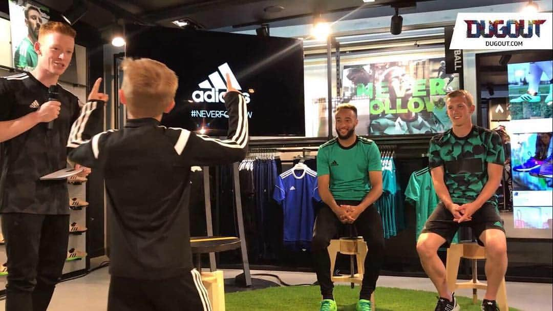 ジェームズ・ウォード＝プラウズのインスタグラム：「Had a good time down at Adidas Oxford Street on Tuesday! Link in bio to a short behind the scenes video!」