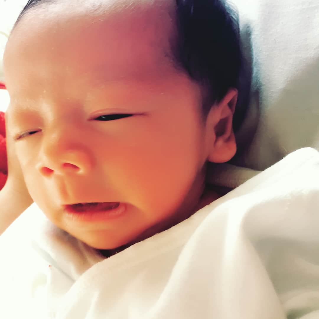 若林史江のインスタグラム：「へぇーーーっくしょん！  カトちゃん、ぺ♪」