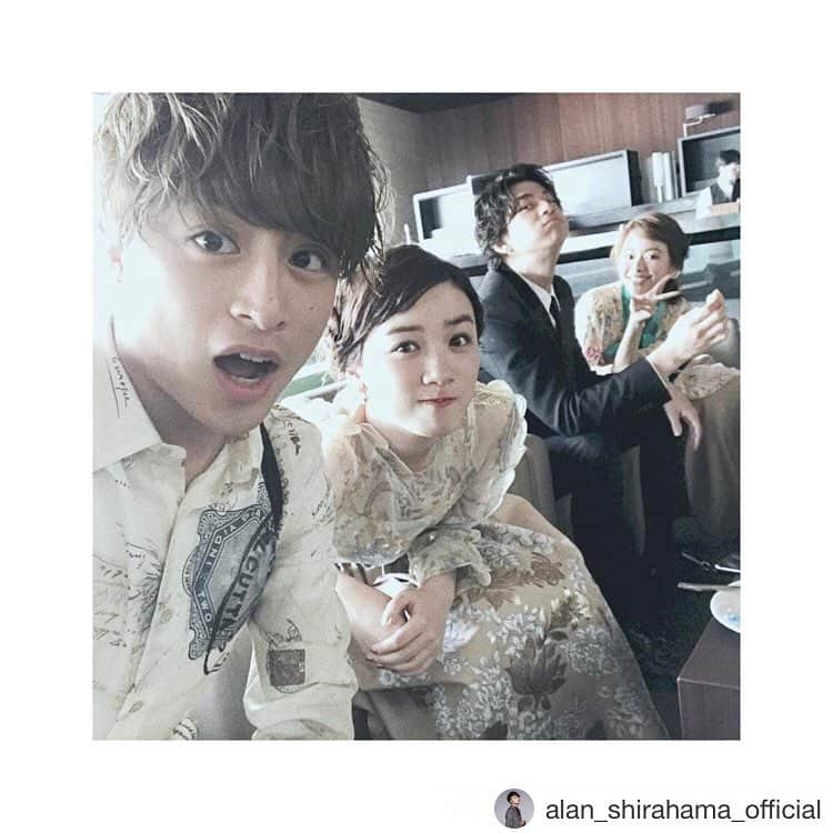 映画「ひるなかの流星」のインスタグラム：「4人の中に入りたぃ..笑 仲良し😁 #ひるなかの流星 #公開中」