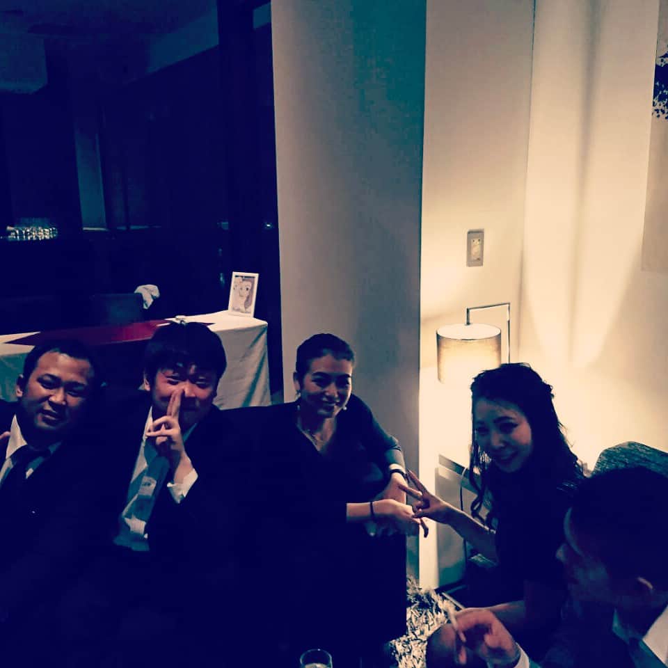 藤倉幸子さんのインスタグラム写真 - (藤倉幸子Instagram)「楽し過ぎた❤ 旦那さんの友達カップルの結婚式の二次会。 おめでとう㊗️幸せだね👏🏻 加奈も後々合流してくれた☺️ 本当におめでとう🥂  加奈と写真撮り忘れた。。 みんな大好き❤」3月26日 19時13分 - sachikofujikura