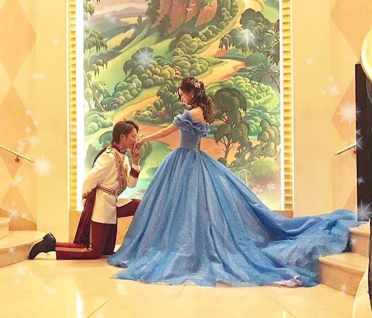 プレ花嫁の結婚式準備サイト Marry マリー さんのインスタグラム写真 プレ花嫁の結婚式準備サイト Marry マリー Instagram まるで本物のお姫様と王子様 先週 ディズニーアンバサダーホテル で フェアリーテールウェディング を挙げた花嫁さん 運命