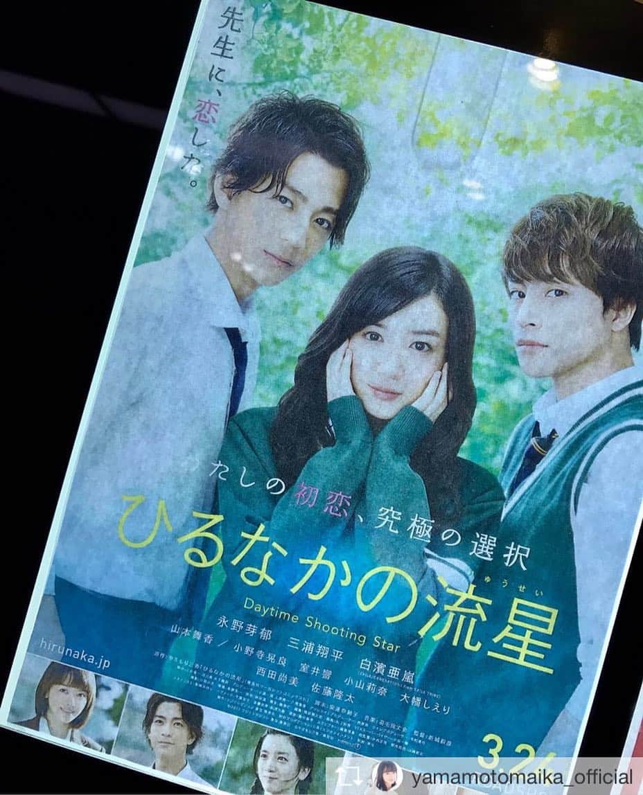 映画「ひるなかの流星」さんのインスタグラム写真 - (映画「ひるなかの流星」Instagram)「リアル猫田ゆゆかな舞香ちゃん💕めいまいコンビをみていつもホッコリしてました☺️☺️キャストスタッフ愛情込めて制作した作品なので1人でも多くの方にこの愛が伝われば嬉しいです😊 #ひるなかの流星 #大ヒット公開中」3月29日 10時18分 - hirunaka_movie