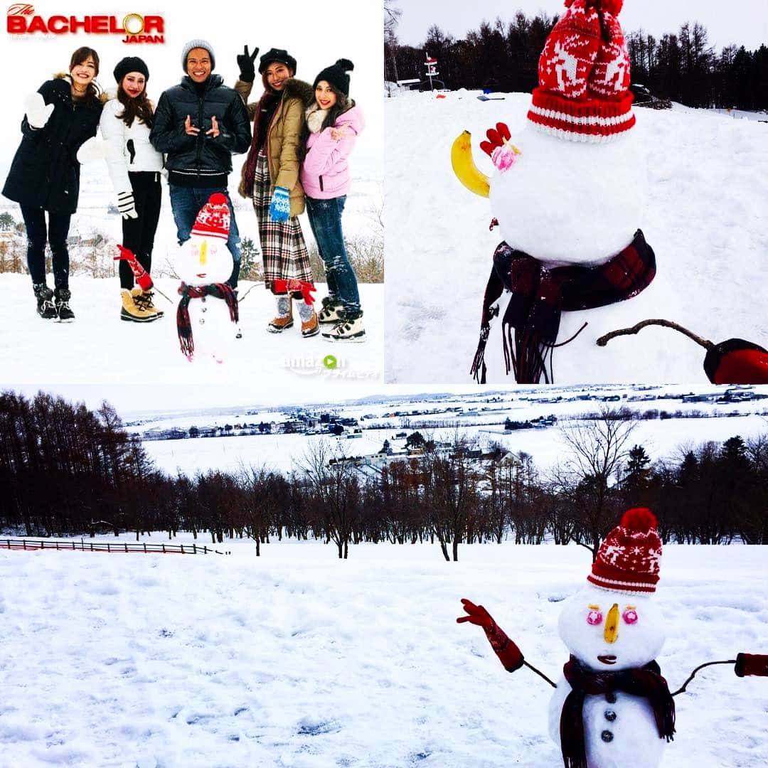 久保裕丈さんのインスタグラム写真 - (久保裕丈Instagram)「#バチェラージャパン 最新話より。 北海道でみんな雪まみれになりなが、わちゃわちゃ遊びました⛄️ ゆき曰く、雪だるまはカラコンとつけましてるからギャル！なんだそうな。なんのこっちゃー！！笑 #ギャル #ギャルおじさん #雪だるま #北海道 #ジンギスカン #雪遊び #TheBachelor」3月29日 12時15分 - hirotakekubo