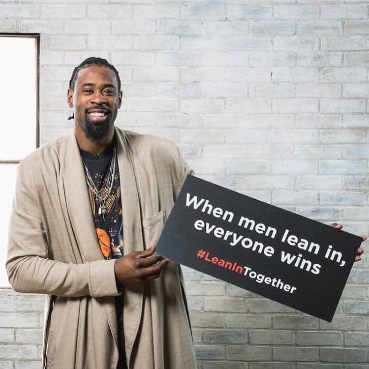 deandrejordan6のインスタグラム：「#LeanInTogether」