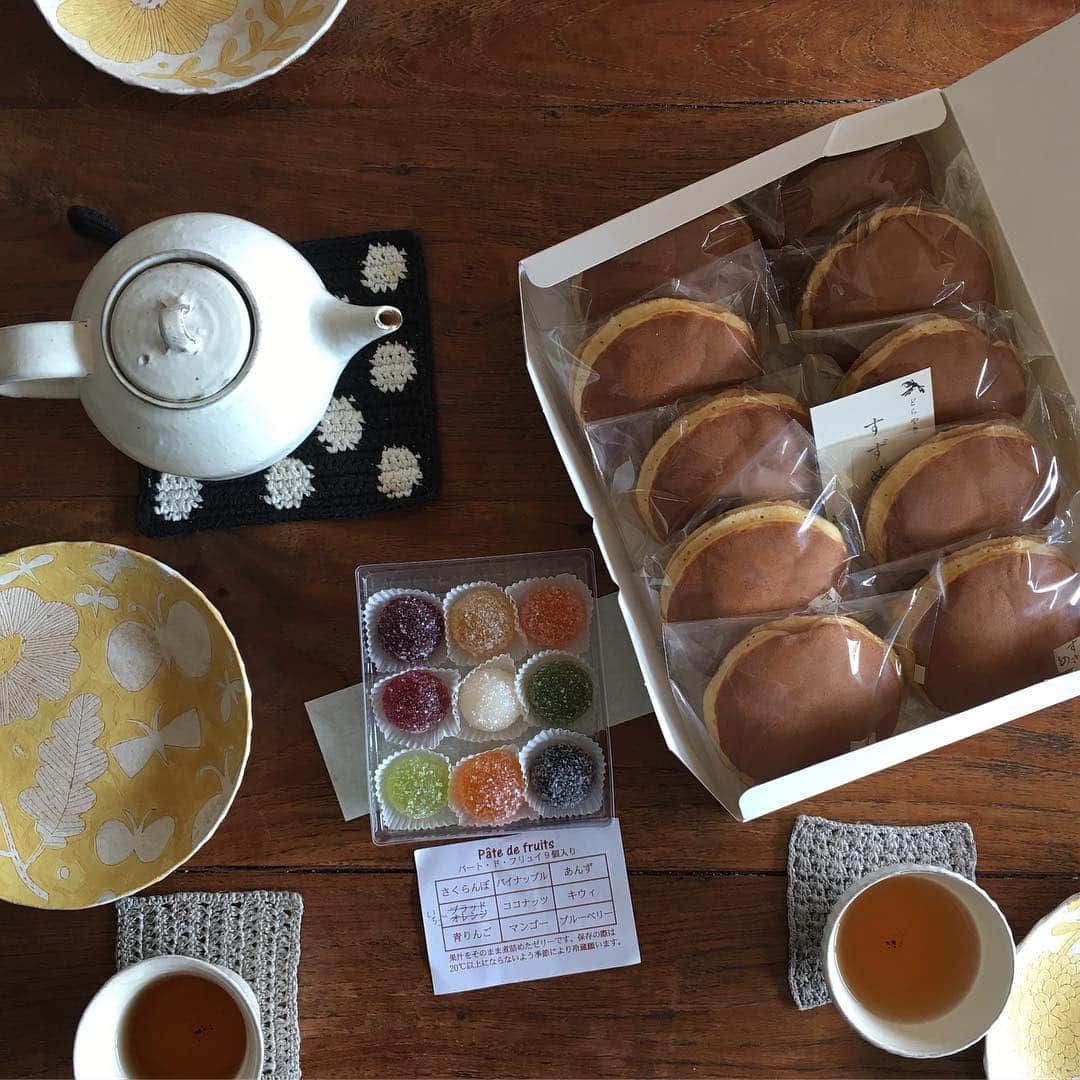小堀紀代美さんのインスタグラム写真 - (小堀紀代美Instagram)「昨日のおやつ。今朝のおめざに。どら焼きいただきまーす。」3月31日 5時47分 - likelikekitchen