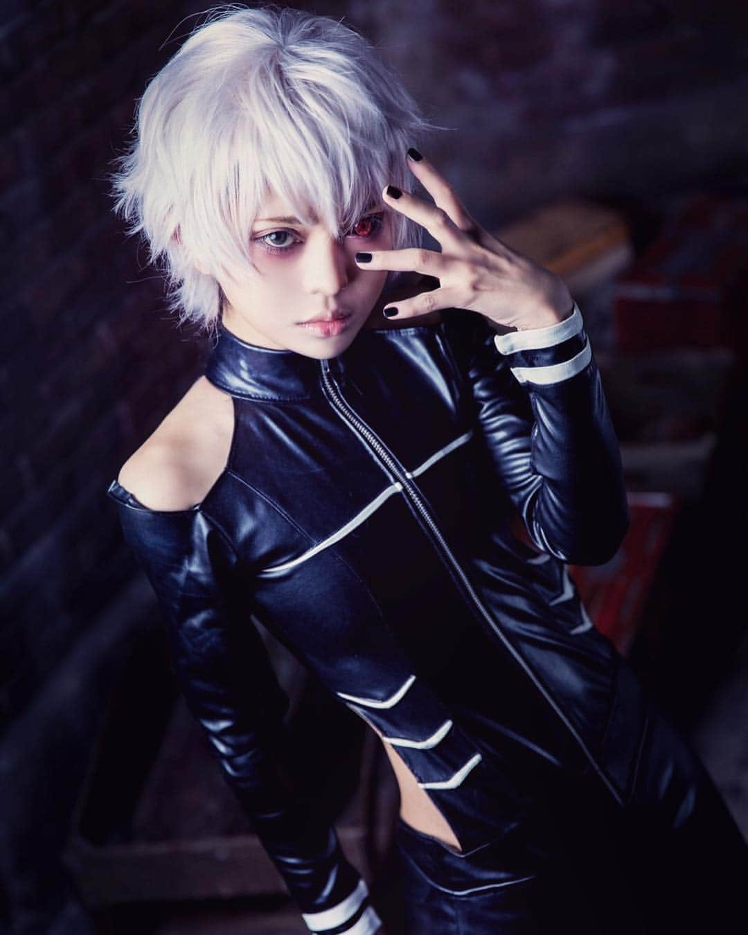 松竹ねじめのインスタグラム：「-東京喰種:金木研  #cosplay #cosplayer #コスプレ #コスプレイヤー #japanesecosplay #japanesecosplayer #tokyoghoul #kanekiken #東京喰種 #トーキョーグール #金木研」