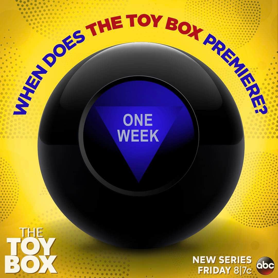 アメリカン・ブロードキャスティング・カンパニーのインスタグラム：「It is certain. @thetoybox premieres in one week on ABC.」