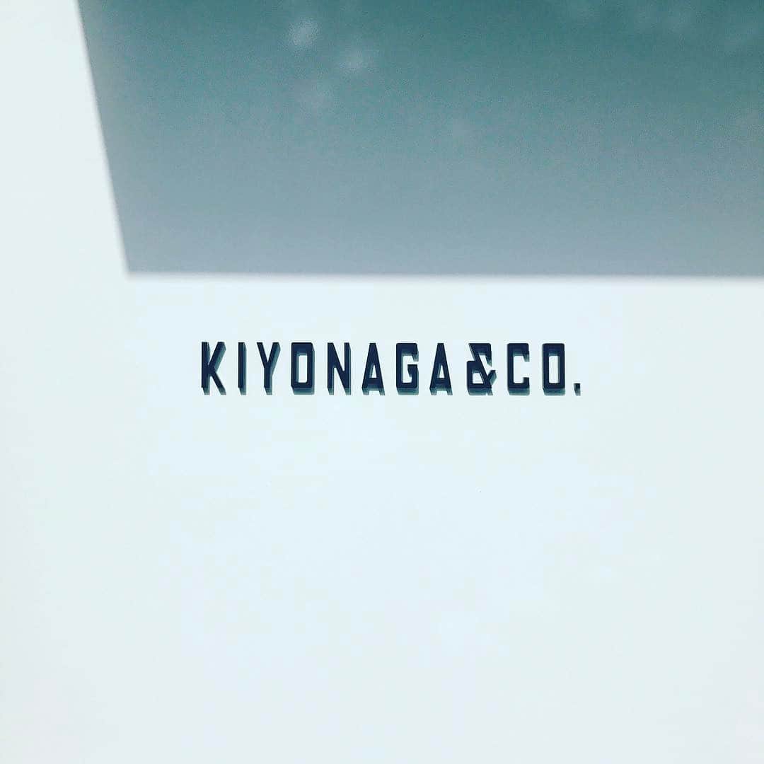ムラカミカイエのインスタグラム：「My latest typeface for @kiyonaga_and_co  Congrats! #kiyonaga_and_co #kiyonagahirofumi #sophnet #simone」