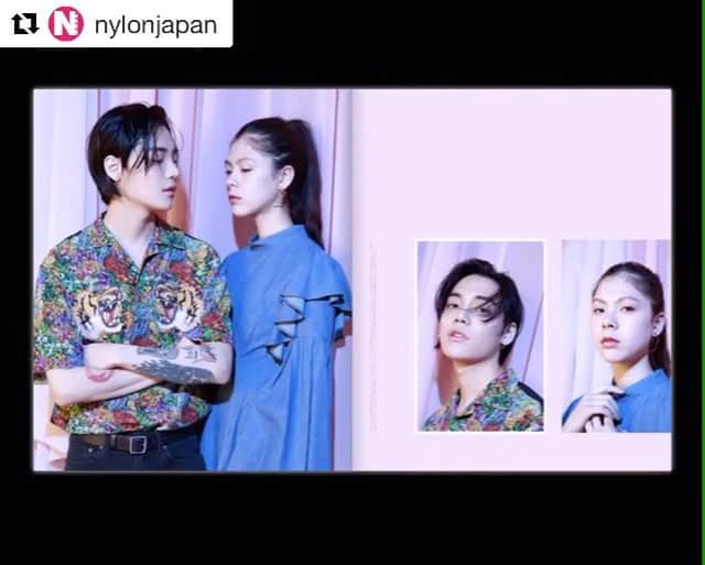 エモン・久瑠美のインスタグラム：「Happy April fool's day ☺☺👏🏻 #Repost @nylonjapan with @repostapp ・・・ Today is #エイプリルフール ❤︎❤︎ <<NYLON JAPAN ✖︎ #ONE ✖︎ #YG ✖︎#エイプリルフール キャンペーン!!!!!>> Enjoy your Aprilfools :) 本当のONEの春デビューをお楽しみに！  #NYLONGUYSJAPANの発売予定はございません #enjoyyouraprilfools #Aprilfools #Aprilfool #만우절 #NYLONGUYSJAPAN #NYLONJAPAN #NYLONJP #CAELUMJP」
