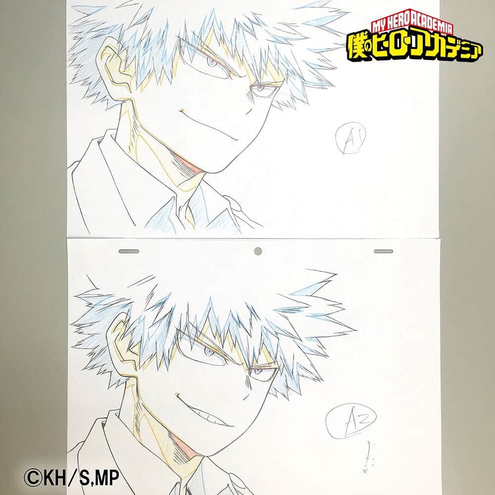 のインスタグラム：「TVアニメ『僕のヒーローアカデミア』新シリーズ原画。4/8(土)夕方5:30「うなれ体育祭」放送！読売テレビ・日本テレビ系全国29局ネットにて #僕のヒーローアカデミア #myheroacademia #heroaca_a #爆豪勝己 #katsukibakugo #少年ジャンプ #shonenjump #アニメ #anime #日テレ #YTV #毎週土曜日 #everysaturday」