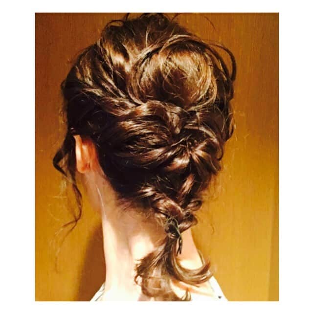 のインスタグラム：「今日のhair❤︎ 可愛くしてもらったー✨  #beautrium #森岡真紀 #beauty」
