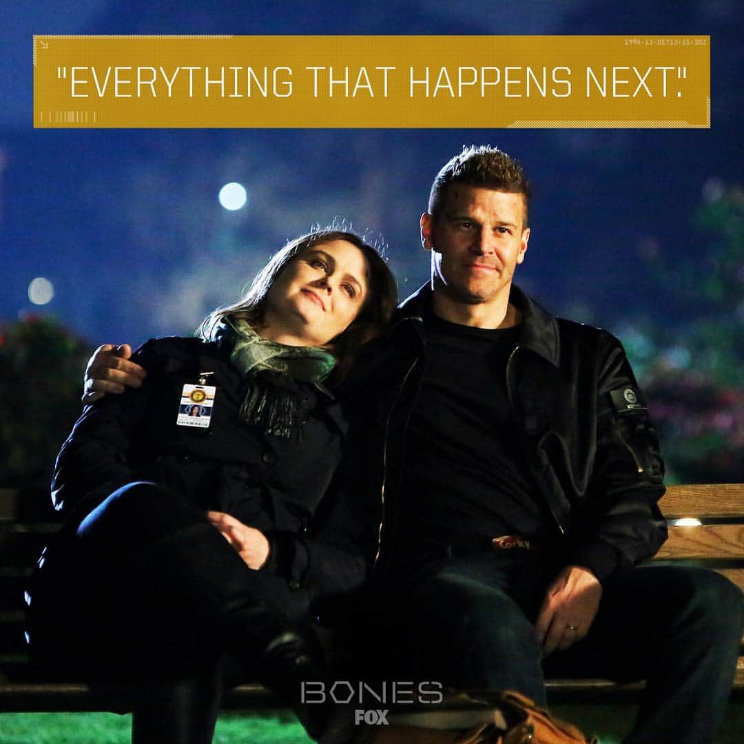 Bonesのインスタグラム：「Thank-you, Boneheads ... When we started “Bones” not even in our wildest dreams did we think we’d end being up Fox’s longest-running scripted drama, watched across the world. We used to joke that we should do one episode for each bone in the human body – which, as every true Bonehead knows, would have been a paltry 206 episodes.  You keep thanking us for making “Bones” but, with all due respect, Boneheads, you’ve got it backwards. We thank you for watching so intently, so loyally, so faithfully for so long. Thank you for your love and fury and forgiveness. Thank you for defending us, and attacking us, for knocking us down and propping us up. Thank you for your laughter and your tears and your empathy.  Thank you for your eyeballs and your earholes and, most especially, thank you for your hearts.  There were a couple of hundred of us making the show but there were millions of you making it all possible. All of us at “Bones” – cast, crew, network, studio, writers, producers – thank you for twelve seasons that brought us all together because, as the handsome FBI Agent said to the beautiful Forensic Anthropologist, “There’s more than one kind of family.” - @hartdhanson」