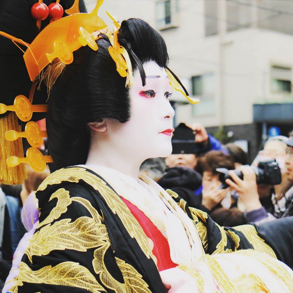 加藤美佐子さんのインスタグラム写真 - (加藤美佐子Instagram)「吉原花魁道中見てきました♡ 初めてみたけど 絢爛豪華で美しかった  #花魁道中  #江戸吉原花魁道中  #tokyo  #japan  #花魁 #浅草 #asakusa #oiran #江戸」4月8日 21時55分 - misako.kato