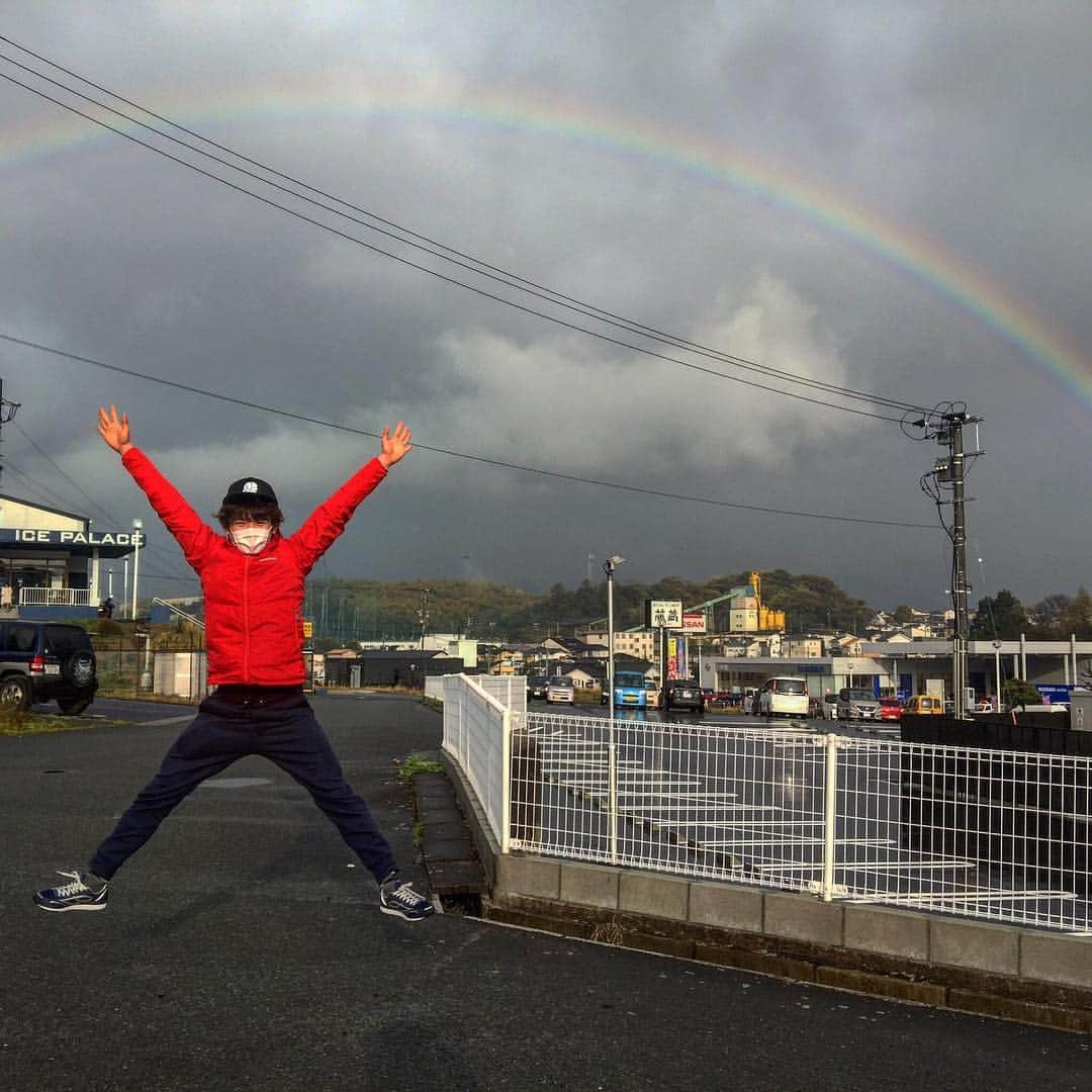 中野紘輔さんのインスタグラム写真 - (中野紘輔Instagram)「れいんぼー」4月8日 22時20分 - kousuke.nakano