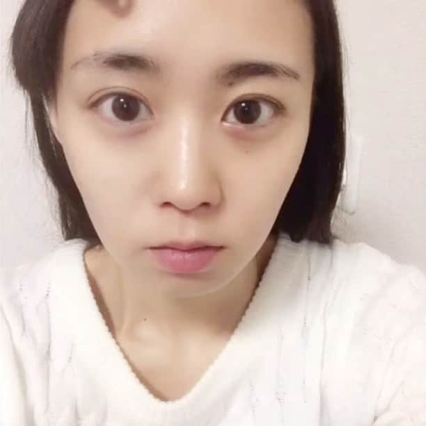 浦えりかのインスタグラム：「適当メイク動画。」