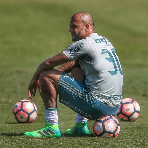 のインスタグラム：「Treino ! 🔝💚 @felipemelo」