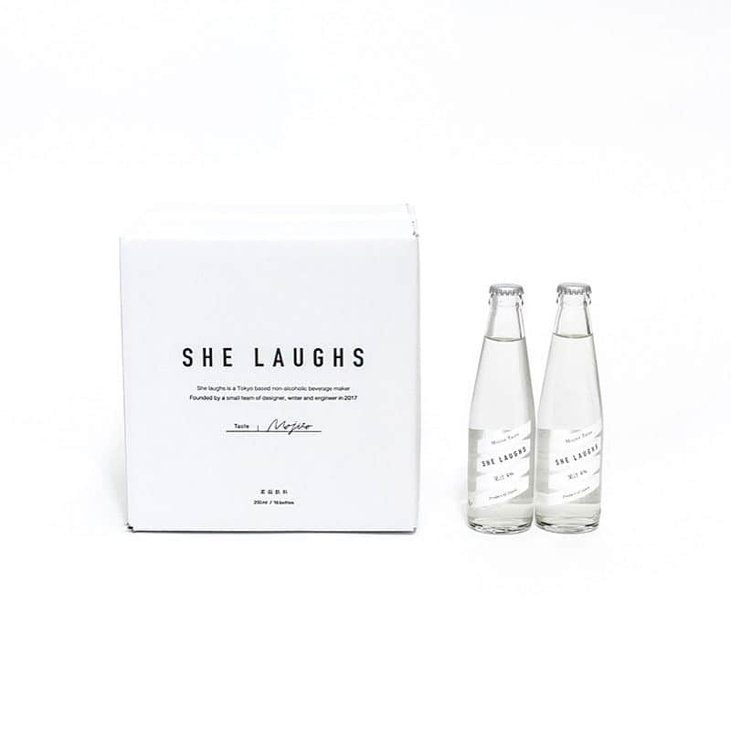 Food & Design Post のインスタグラム：「ノンアル飲料 SHE LAUGHS（シラフ）の販売スタートしました http://shelaughs.info/news.html #shelaughs #素面飲料 #ノンアルコール #mojito #モヒート」