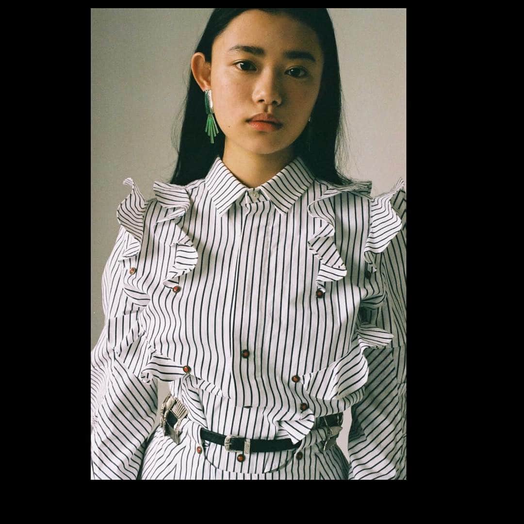 杉咲花のインスタグラム：「WWD JAPAN https://www.wwdjapan.com/413029」