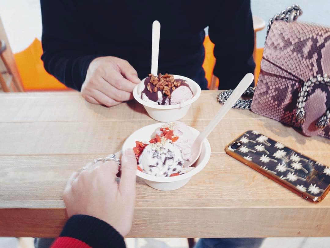 島袋聖南のグルメインスタ