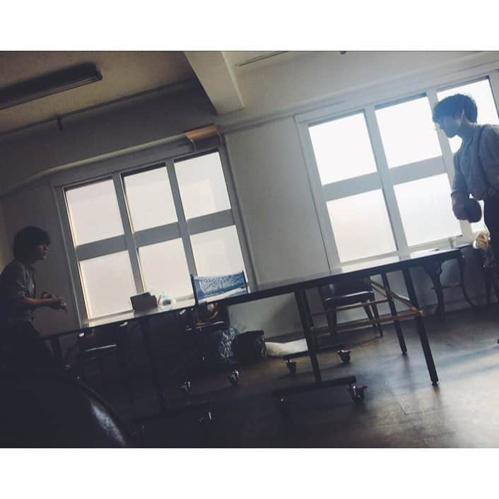 Saoriさんのインスタグラム写真 - (SaoriInstagram)「撮影の合間に卓球大会」5月11日 21時03分 - saori_fujisaki