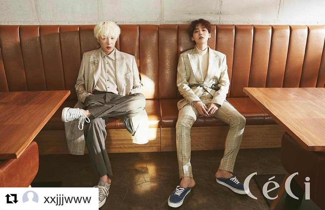 CéCi Koreaさんのインスタグラム写真 - (CéCi KoreaInstagram)「#오늘의리그램 #위너 #강승윤 #김진우 오랜만에 싱글앨범을 가지고 돌아온 위너때문에 요즘 너무 행복하죠? 얼굴만 멋지다고 생각하면 안되요. 리얼 만찢남, 승윤, 진우씨가 sns에 직접 업로드를 센스있게 ❤️대체 부족한게 없다는 말이죠. 쎄씨 5월호에서는 12p에 달하는 승윤&진우의 심쿵할 최고의 비주얼과 인터뷰를 감상하실 수 있어요. 그리고 내일. 19일 티저 영상도 공개됩니다. 기대하세요. ^^* #WINNERCITY #TEAMWINNER #WINNER #YOON #JINU #잘생김묻었어 #얼굴천재 #음악천재 #멋짐폭발 #소장각 #저장각 #위너 #ceci #editor_최디렉」4月18日 9時52分 - cecikorea