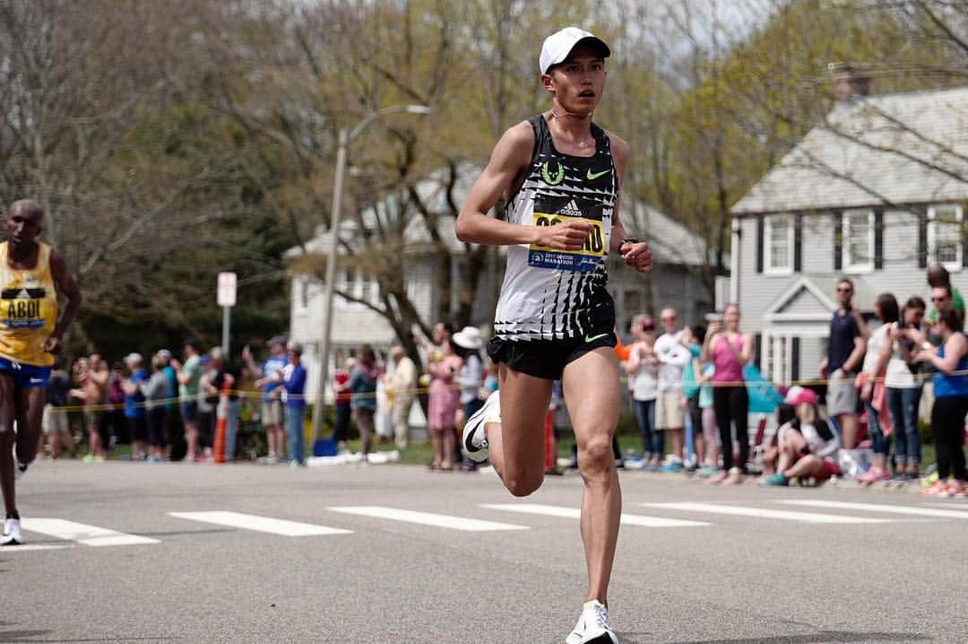 大迫傑さんのインスタグラム写真 - (大迫傑Instagram)「Boston marathon 3位入賞する事が出来ました！ I want to say thank you to everyone who has supported me !  Photo : @sho_ta.matsumoto  #bostonmarathon2017 #bostonmarathon #ボストンマラソン #マラソン #nike #nikerunning」4月18日 10時58分 - suguru_osako