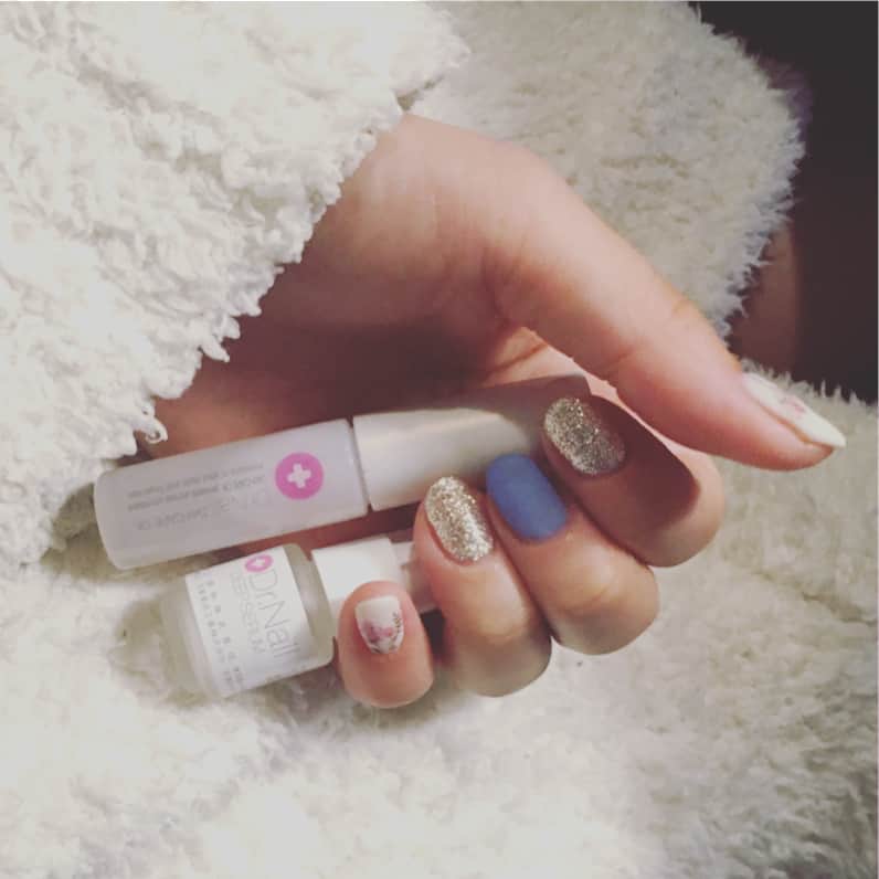 笛木優子のインスタグラム：「ネイルケア💅 #ネイルケア#ネイルオイル#ドクターネイル」