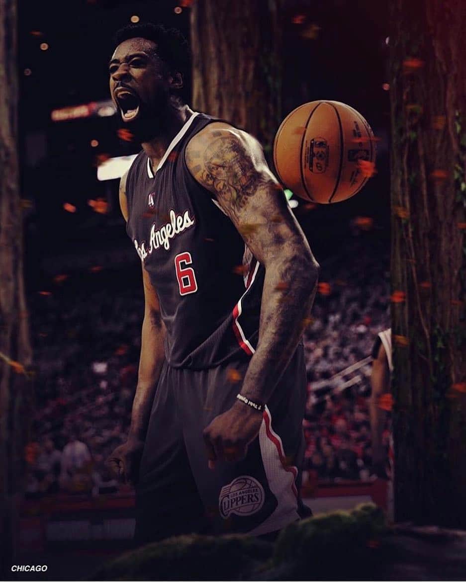 deandrejordan6のインスタグラム：「DJ ready for game 3 😈」