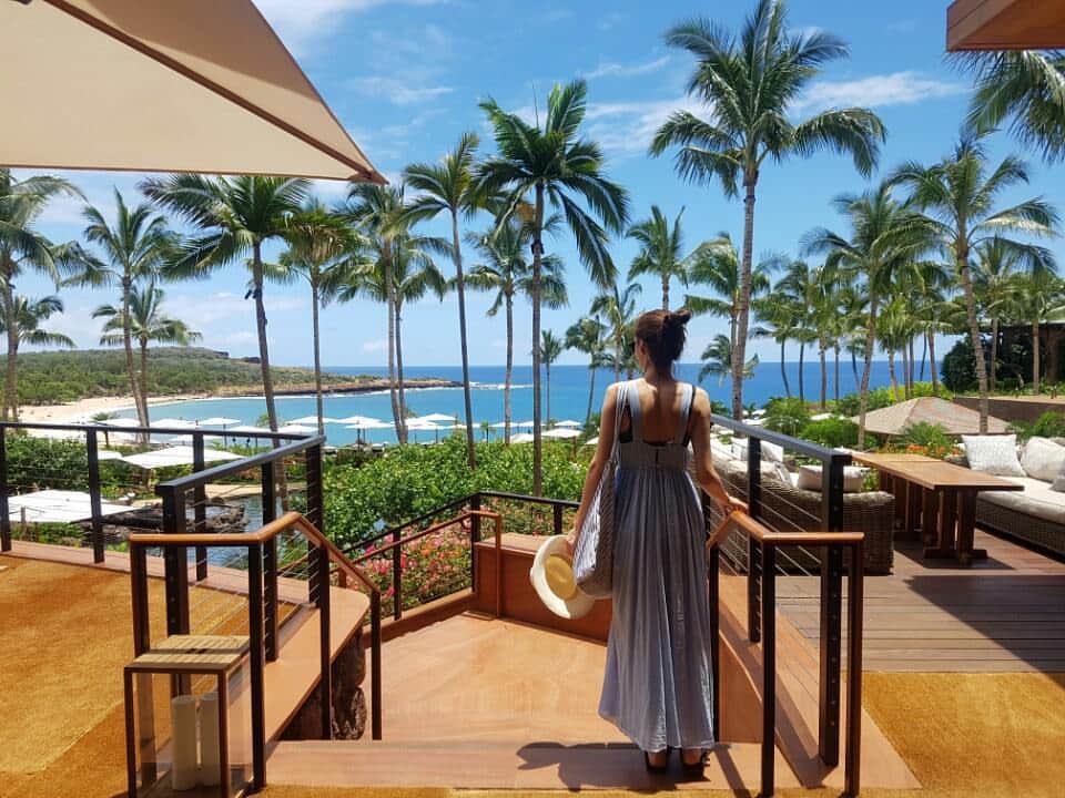 チュ・サンウクのインスタグラム：「💙 #alohaeverywhere #fourseasonslanai #lanai #라나이 #포시즌스」