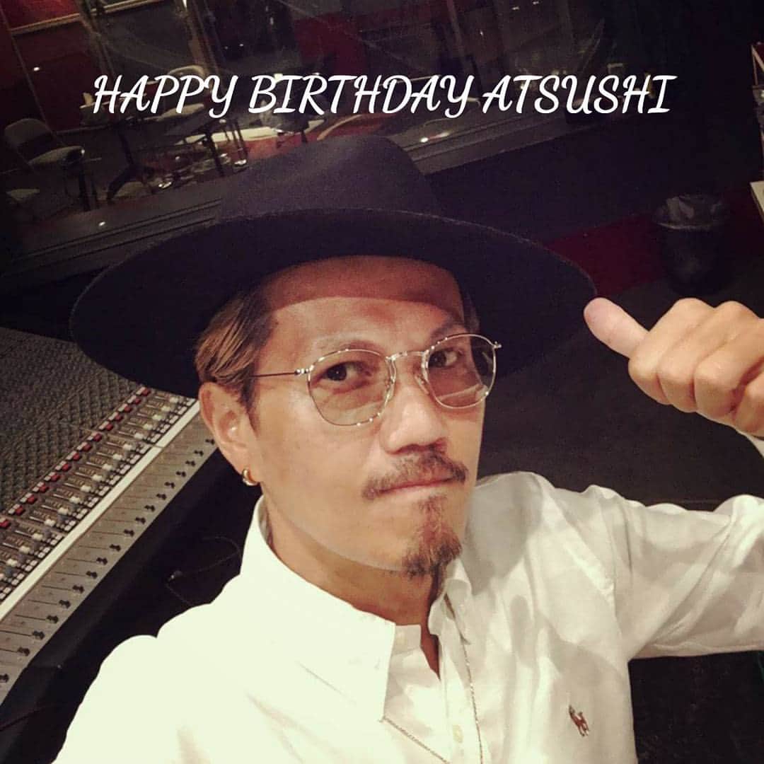 EX NEWSのインスタグラム：「★HAPPY★BIRTHDAY★ **＼★ ATSUSHI ★／** #EXILE #REDDIAMONDDOGS」