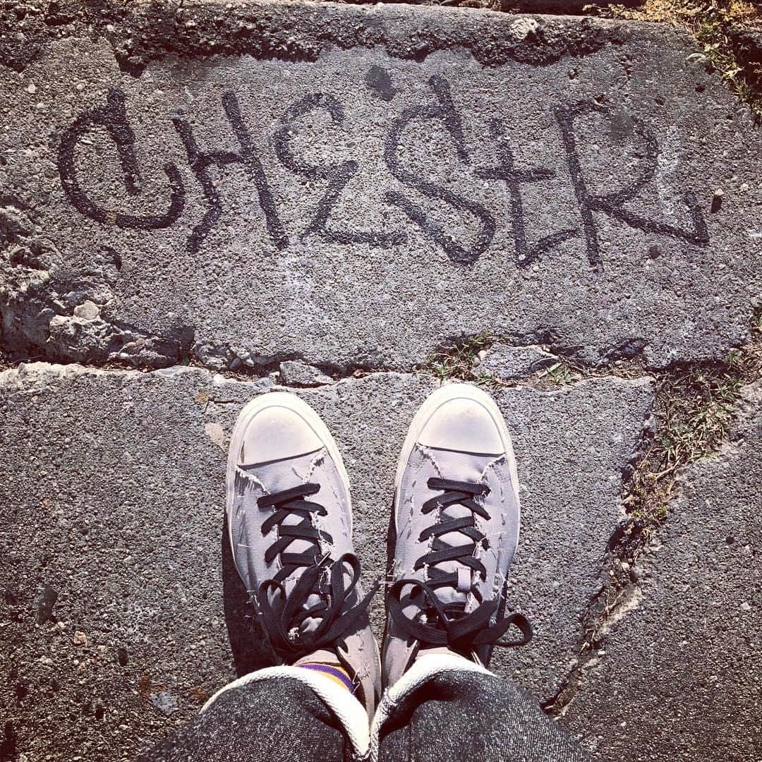 チェスター・ベニントンのインスタグラム：「Hey! That's me☠️」