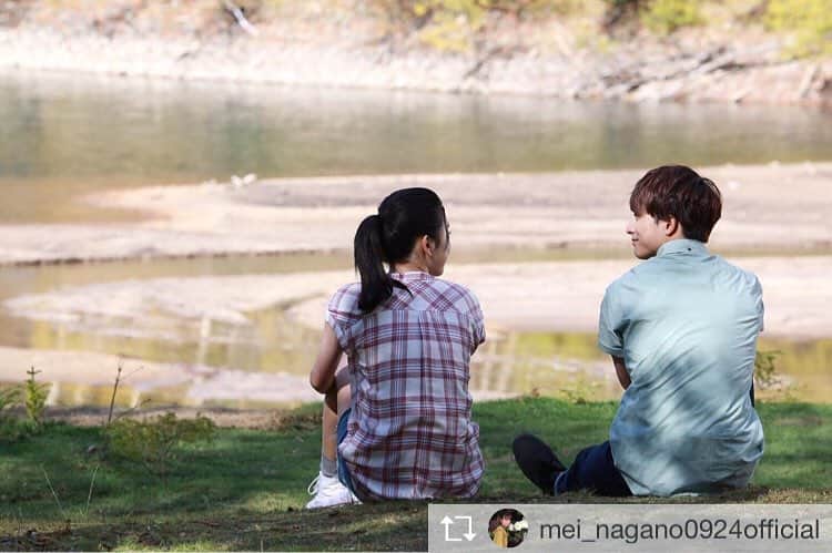 映画「ひるなかの流星」のインスタグラム：「GWもひるなか絶賛公開中🎉🎉ぜひ👀💓 #ひるなかの流星 #GW #大ヒット上映中  @mei_nagano0924official @alan_shirahama_official」